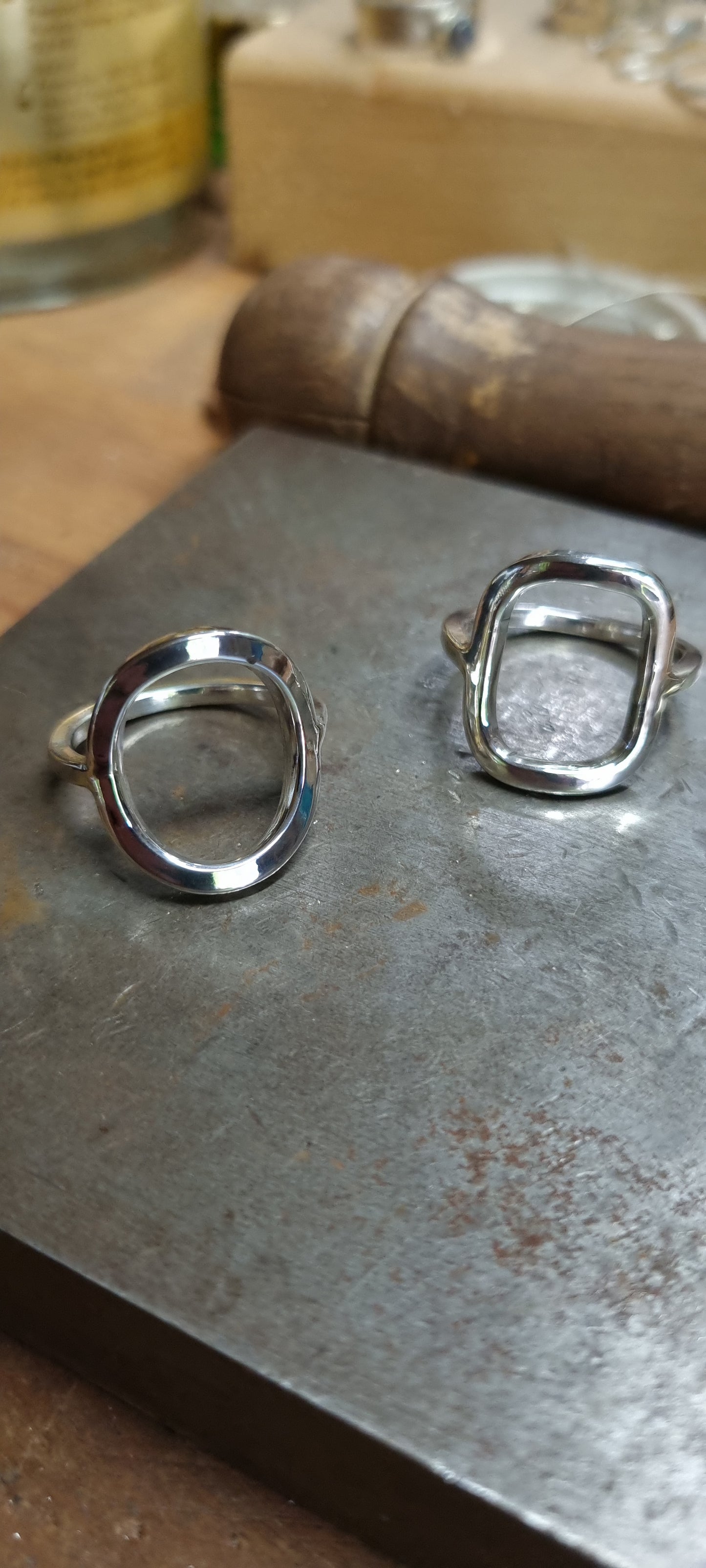 Chunky open ring